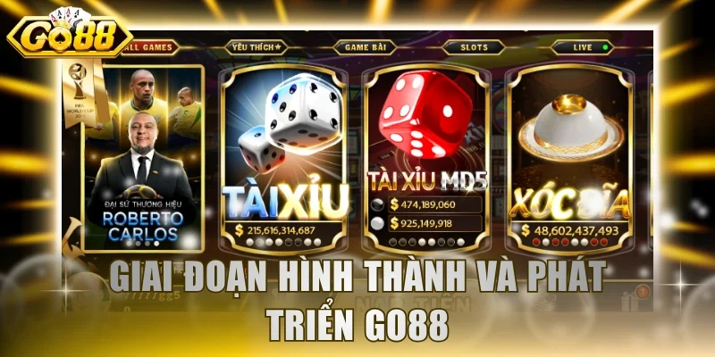 Giai đoạn hình thành và phát triển GO88