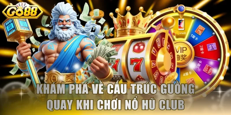 Khám phá về cấu trúc guồng quay khi chơi nổ hũ club