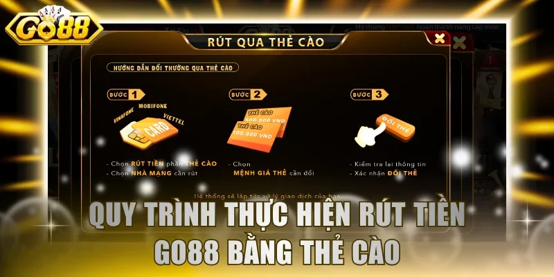 Sử dụng thẻ cào để nhận tiền nhanh gọn
